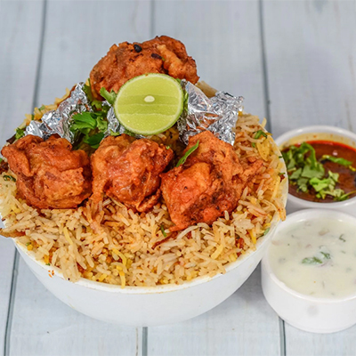 "Chicken Lollipop Biryani ( Ratna Grand Family Restaurant) - Click here to View more details about this Product